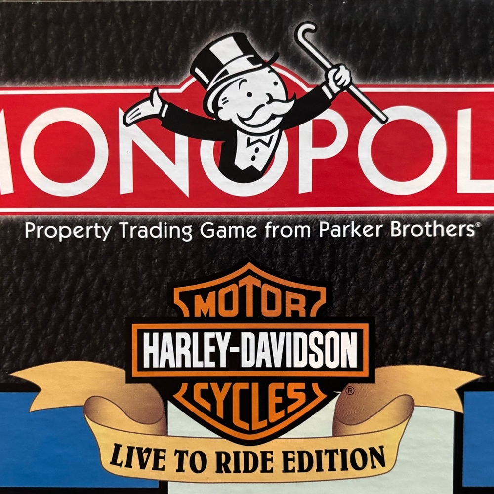 Monopoly Harley-Davidson Live To Ride Edition Board Game